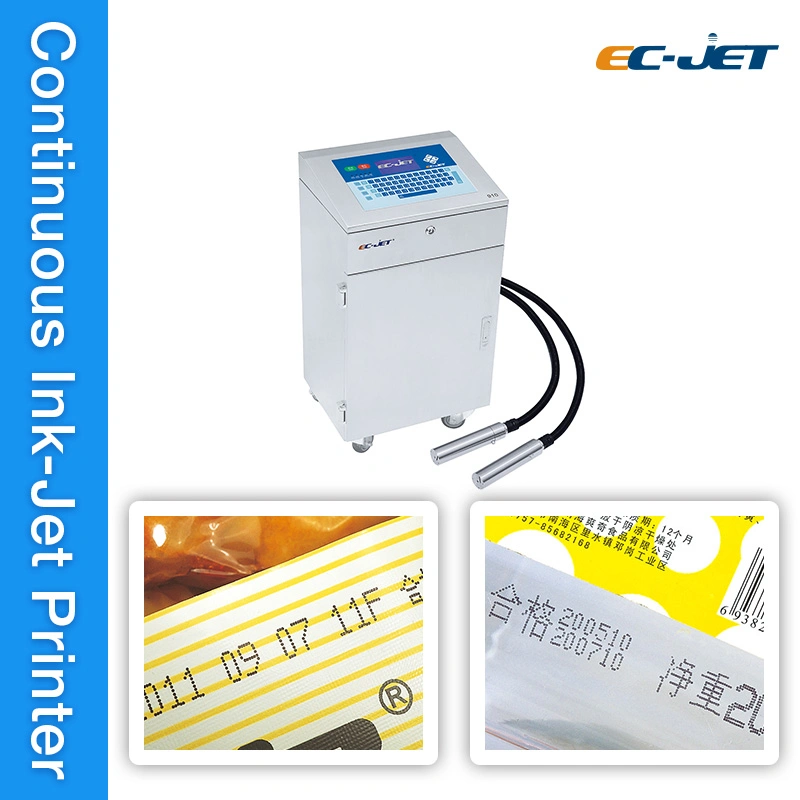 Drug Packaging Coding Dual-Head Two-Color Anti-Counterfeiting Continuous Inkjet Printer (EC-JET910)