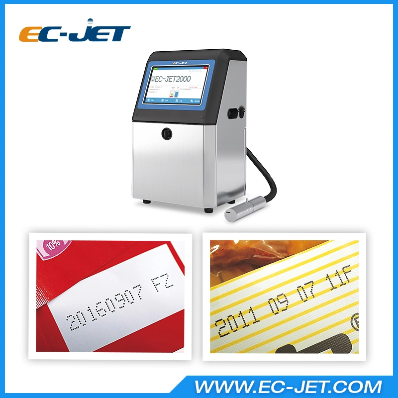 Expiry Date Printing Continuous Inkjet Printer Machine (EC-JET2000)