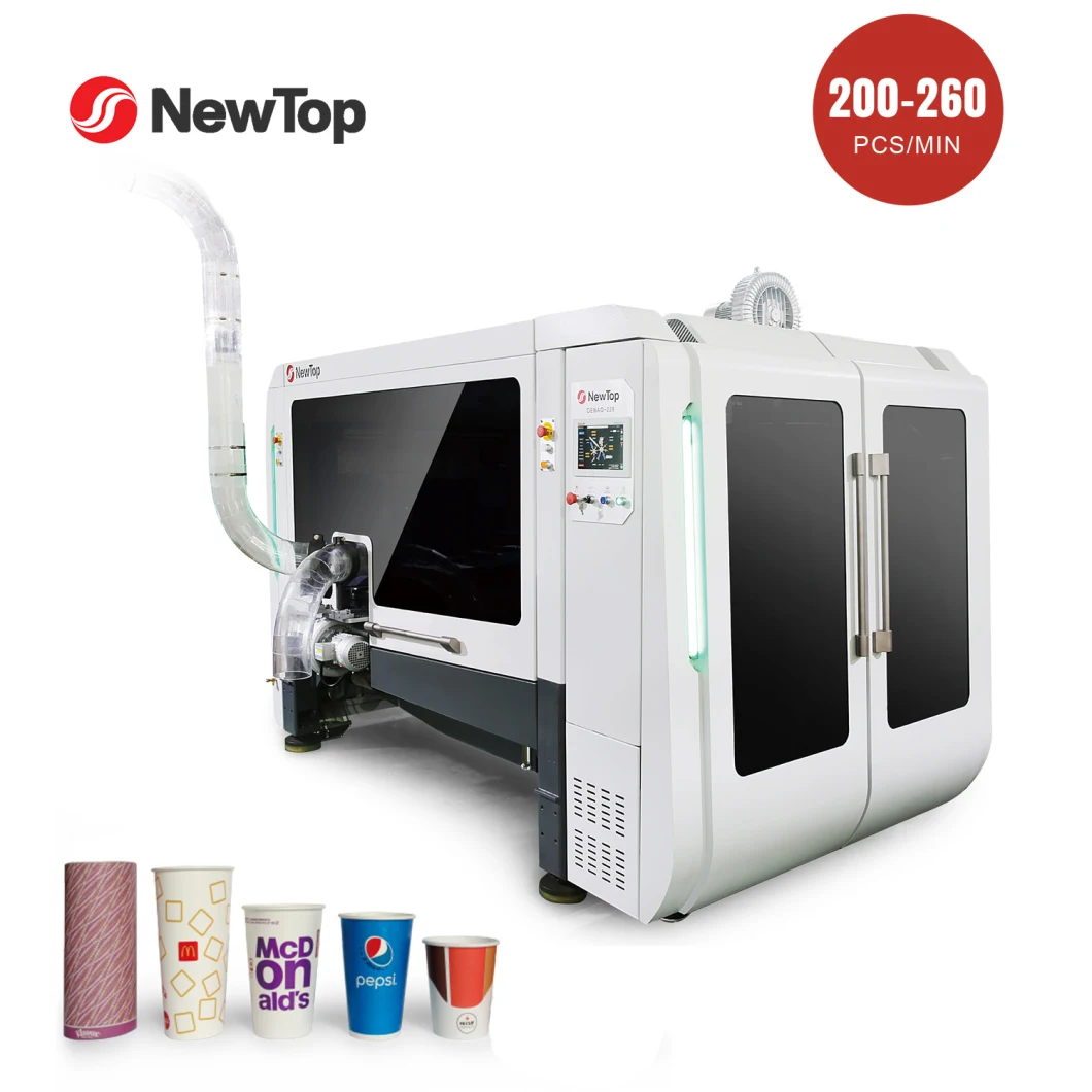 Newtop with Logo Printing Manual Paper Making Coffee Cup Machine