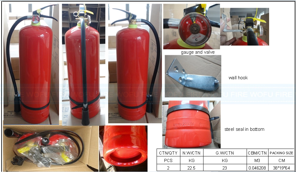 9kg 40% ABC Dry Powder Fire Extinguisher